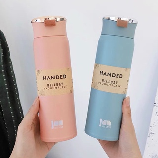 Bình giữ nhiệt JUST thể tích 450ml phong cách hàn quốc 4 màu thời trang giữ nóng lạnh trên 8h MSP BN23