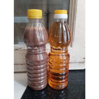 Combo 1chai mắm nêm +1chai nước mắm cá cơm truyền thống bình định