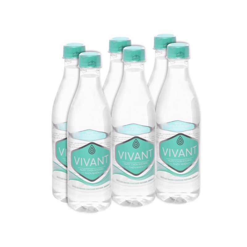 Nước Khoáng Vitant 1 Lốc 6 chai dung tích 500ml 1 chai