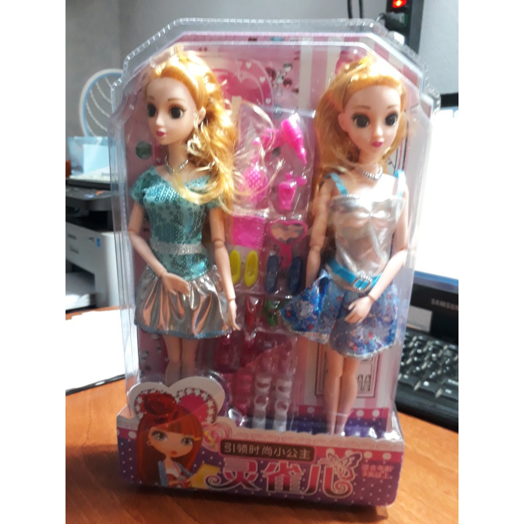 Búp bê barbie có khớp + phụ kiện