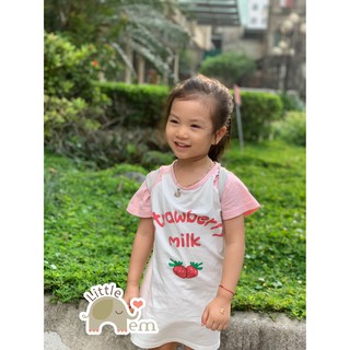 Váy đôi mẹ con Cotton _ Strawberry