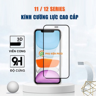 Kính cường lực Iphone 12 Pro Max chính hãng chống va đập trầy xước full màn hình cho Iphone 11 / Iphone 12