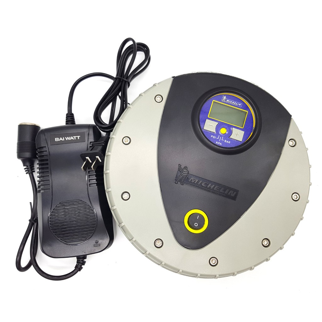 Bơm ô tô Michelin 4389ML chính hãng ( 12262) - Tặng chuyển nguồn 220v-12v 180W