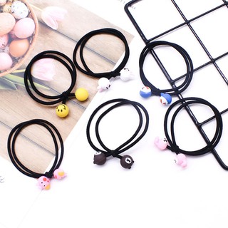 Combo 2 dây cột tóc, buộc tóc hình ngộ nghĩnh (BT 143)