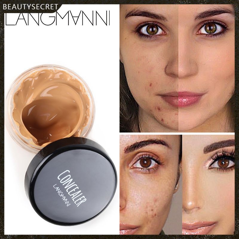 THE SAEM (Hàng Mới Về) Kem Nền Che Khuyết Điểm Dưỡng Ẩm Làm Sáng Da Lâu Trôi Che Phủ Lỗ Chân Lông Hiệu Langmanni