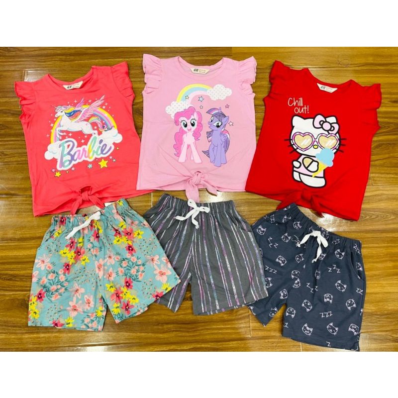 Bộ bé gái size đại cotton cánh tiên xuất dư Gapkids chất vải đẹp mát