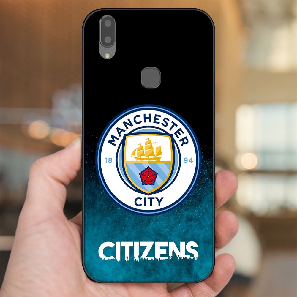 Ốp lưng Vivo V9, Y85, V11i viền đen in hình Manchester City MC