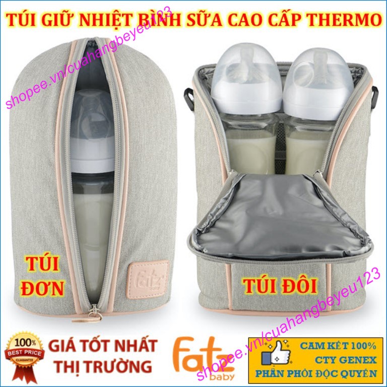 Túi giữ nhiệt bình sữa FatzBaby FB2015SL, FB2016SL - phụ kiện cho bình sữa Fatz