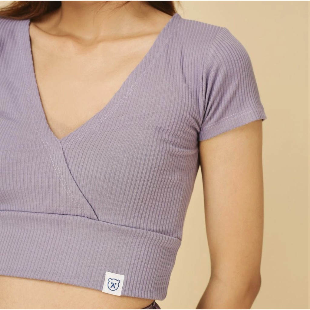 GingerBear - Áo Croptop - Garlic Croptop ( Có Ảnh Chụp Tại Cửa Hàng )