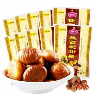 ( MIỄN SHIP Ở HCM) Sỉ 5 Gói Hạt dẻ tẩm mật ong, đã tách vỏ( 100g/ gói)3