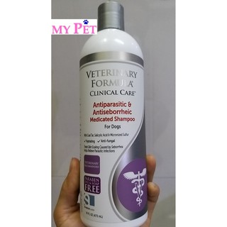 DÀNH CHO CHÓ- DẦU TẮM VETERINARY FORMULA CLINICAL CARE (USA) 473ml-ĐẶC TRỊ VIÊM DA TIẾT BÃ, NẤM, GHẺ