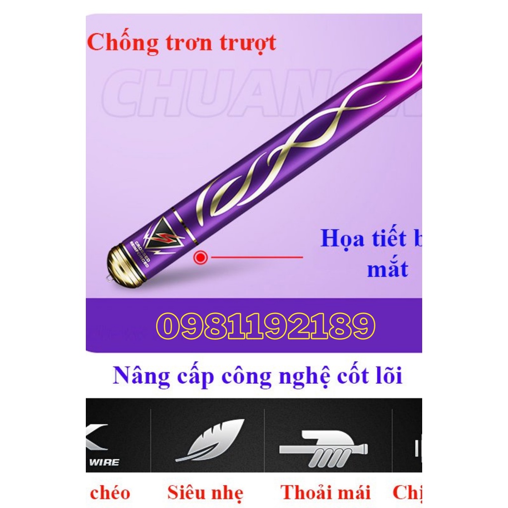 Cần Câu Táo Quân Săn Hàng 5H  Phân Bổ Lực 28-19i - TQ