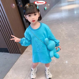 Đầm bé gái + con thỏ váy công chúa bé gái váy đẹp váy cho bé gái
