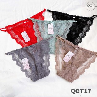 Quần Lót Ren Tea Store Freesize Có Dây Điều Chỉnh Cạp Quần