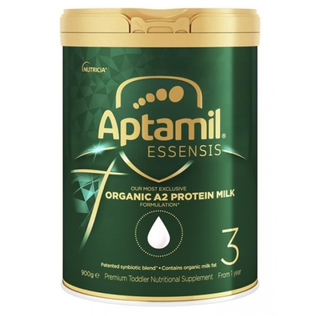 Sữa Hữu Cơ Aptamil Essensis Organic A2 Protein Milk Úc 900g