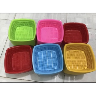 🌺 Set 10 RỔ VUÔNG, Cở TRUNG (Miệng Rộng: 18* 6,5cm)