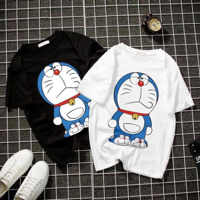 🔥XẢ LỖ🔥 Giá cho 1 chiếc - Áo thun Doraemon chán nản (Áo màu Trắng)