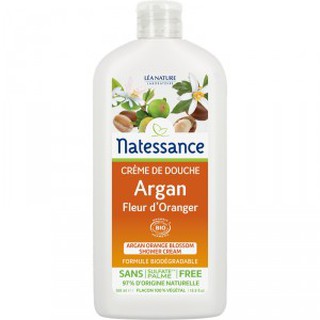 {Date 2023} Sữa Tắm Dầu Argan Hương Hoa Cam Hữu Cơ Natessance 500ml