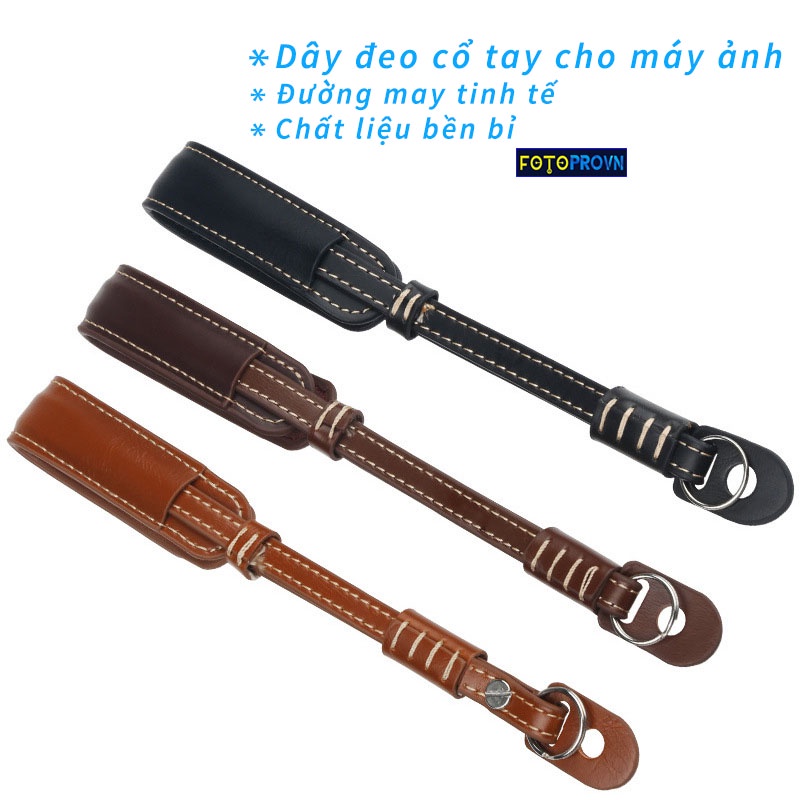 Dây đeo cổ tay cho máy ảnh chắc chắn tinh tế hãng Fengbiao