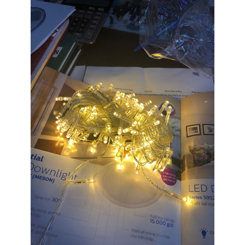 Bộ 5 Dây đèn Led trang trí siêu tiết kiệm điện 5m-10m Fairy Light