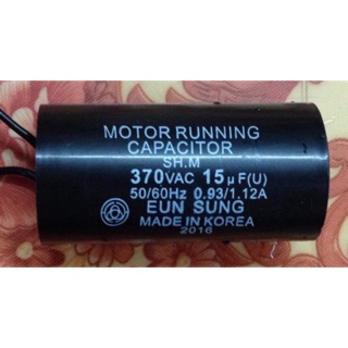 Tụ 15uf 370vac - tụ máy bơm - tụ động cơ
