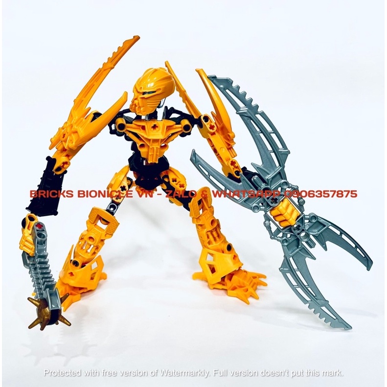 LEGO BIONICLE - ĐỒ CHƠI XẾP HÌNH LEGO BIONICLE - 8989 GLATORIAN MATA NUI