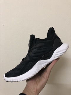 Ảnh thật GIÀY THỂ THAO Alphabounce Đen trắng