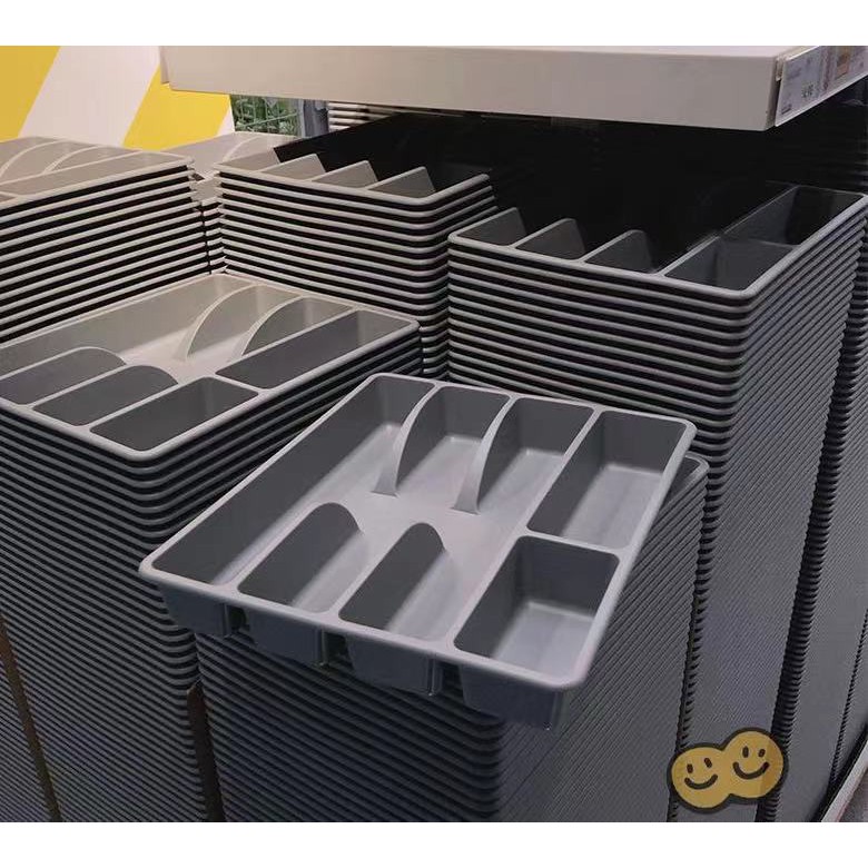 Khay đựng muỗng đũa dao kéo thìa Ikea Chính Hãng-Khay chia thìa muỗng Ikea