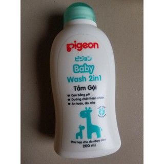 sữa tắm gội 2in1 pegion 200ml
