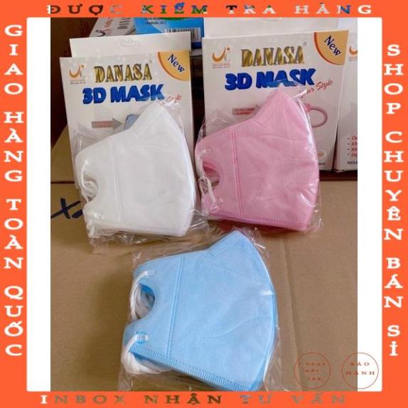 Khẩu trang 3D Danasa (hộp 10 cái) jhoangdong