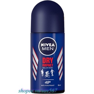 Lăn Khử Mùi Nivea Nam 50ml Khô Thoáng 100% Chính Hãng. Vov567 Cung Cấp & Bảo Trợ.
