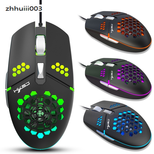 Chuột Chơi Game Có Quạt Tản Nhiệt Hình Tổ Ong