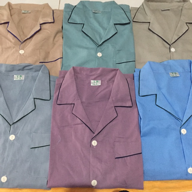 Bộ pizama kate nam ,trung niên