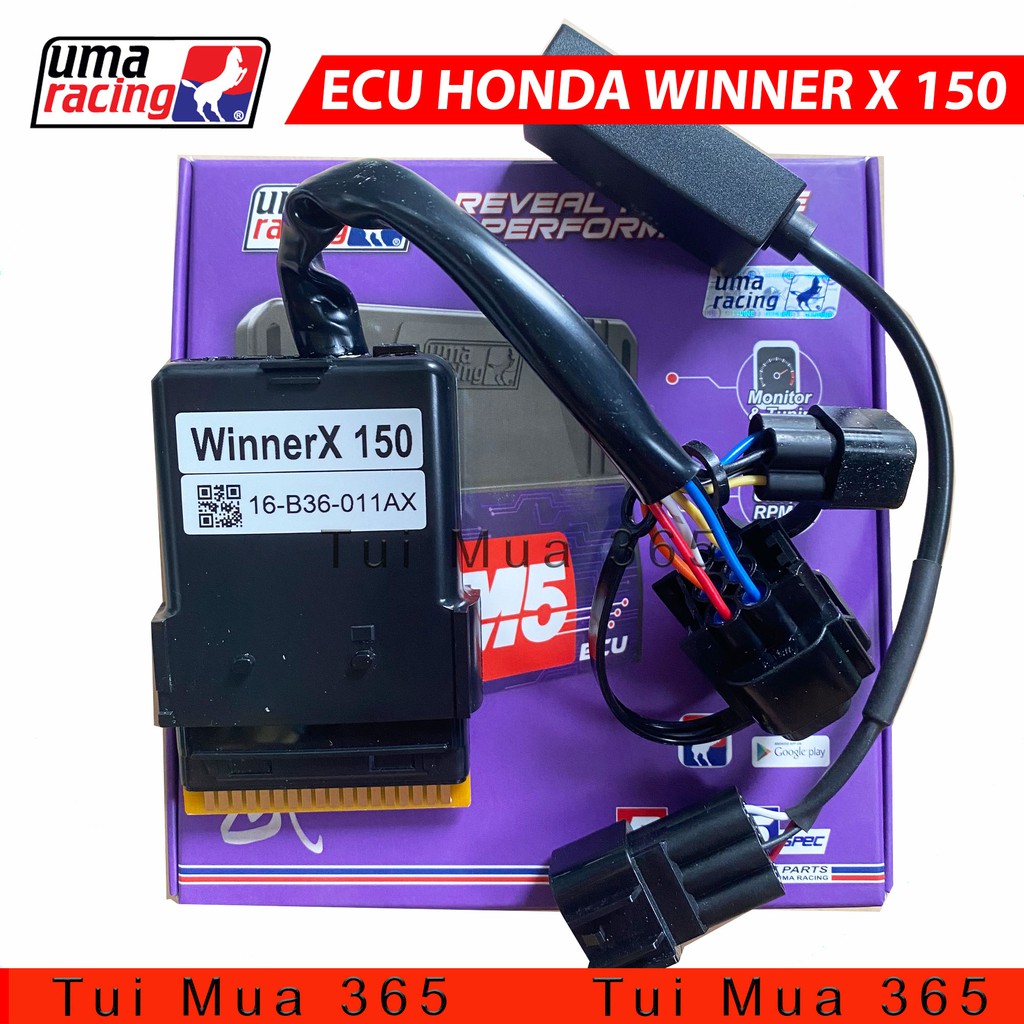 ECU UMA M5 HONDA WINNER X 150 BLUTOOTH CONNECTION TUNING