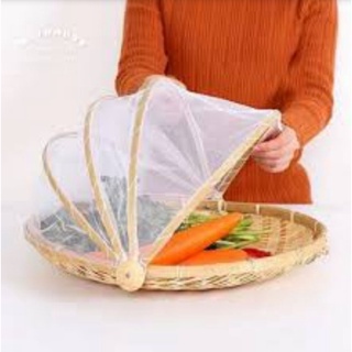 Mẹt tre lồng bàn bảo quản thức ăn