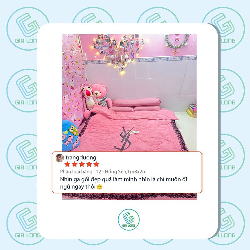 Bộ ga giường 💖m6/m8/2m💖 ga gối cotton đũi, ga trải giường + 2 vỏ gối nằm Gia Long Home | BigBuy360 - bigbuy360.vn