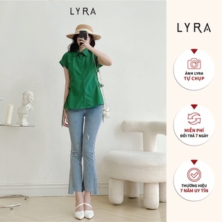 Áo sơ mi không tay đan dây eo kiểu cách LYRA - VSYAS0087