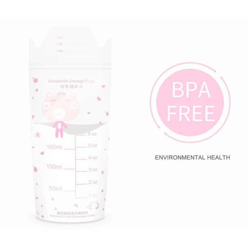 Set 30 túi đựng sữa 150ml tiện dụng