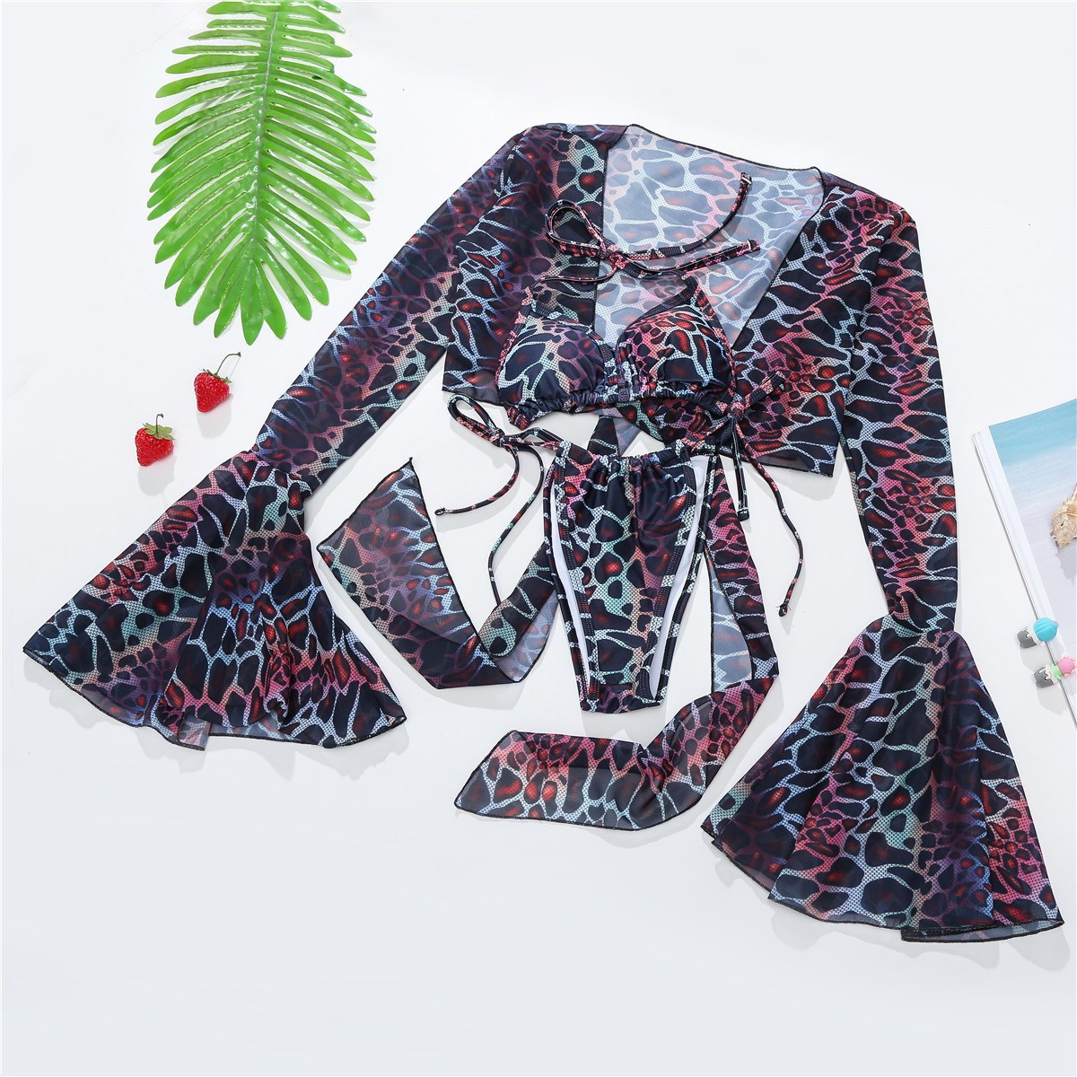 Bộ Đồ Bơi Họa Tiết Da Báo Quyến Rũ Cho Nữ | BigBuy360 - bigbuy360.vn