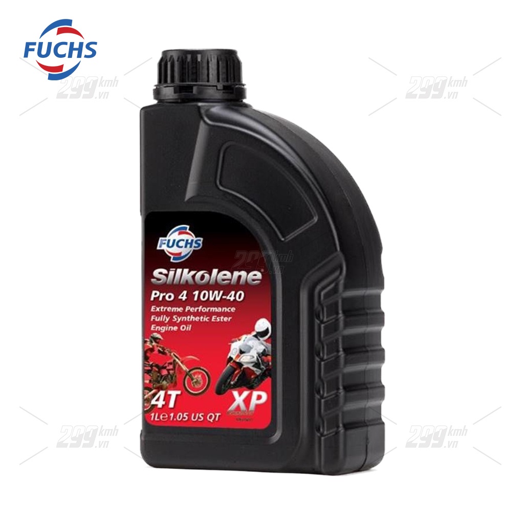 Nhớt full tổng hợp Fuchs Silkolene Pro 4 10W40 XP