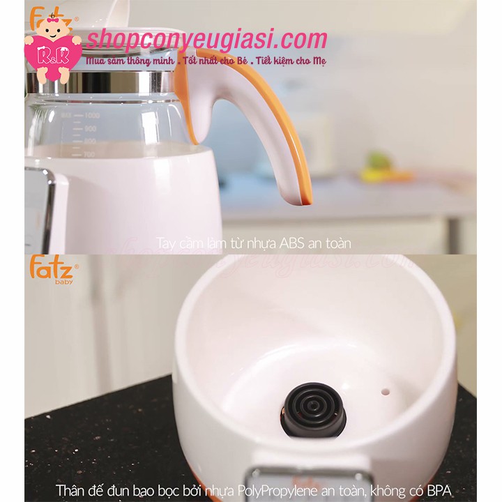 Máy Đun Và Hâm Nước Điện Tử Fatzbaby FB3502SL 1000ml