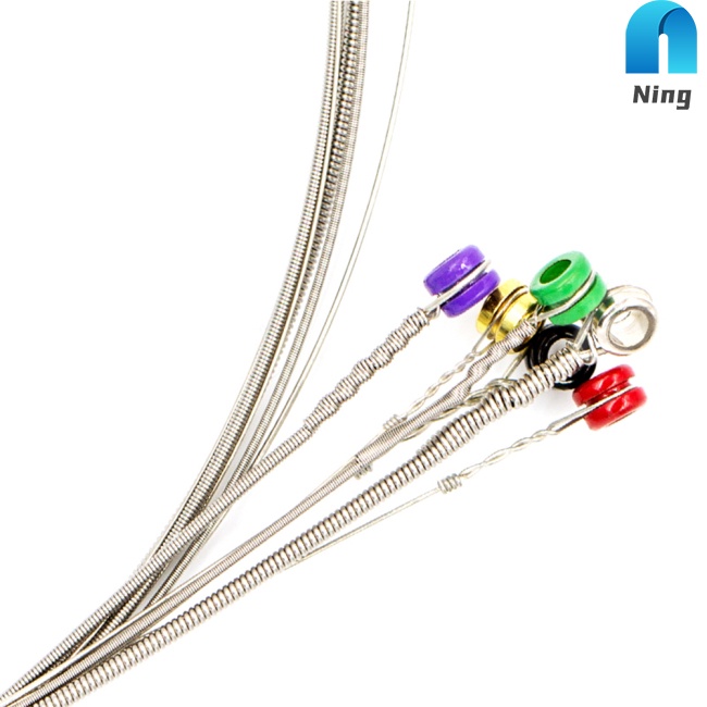 Set 6 Dây Đàn Ghi Ta Điện Chuyên Nghiệp Mạ Niken Hợp Kim Mạ Niken QE23 / QE25 / QE27 / QE29