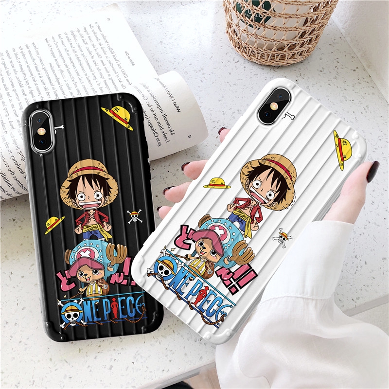 Ốp điện thoại in hoạt hình One Piece cho Iphone 6 6S 6Plus 6SPlus 7 8 7Plus 8Plus X Xr Xs XSMAX | BigBuy360 - bigbuy360.vn