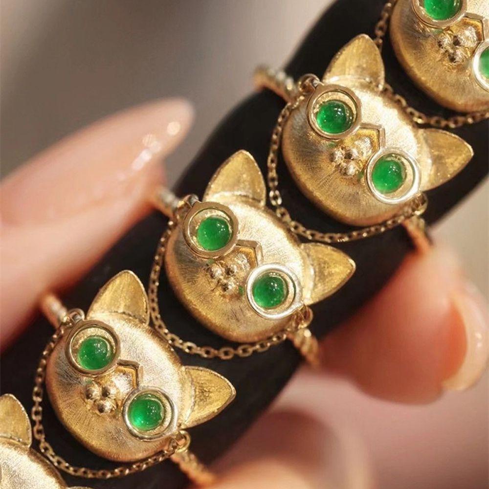 Vòng Cổ Choker Mặt Hình Mèo Thời Trang Thanh Lịch Dành Cho Nữ