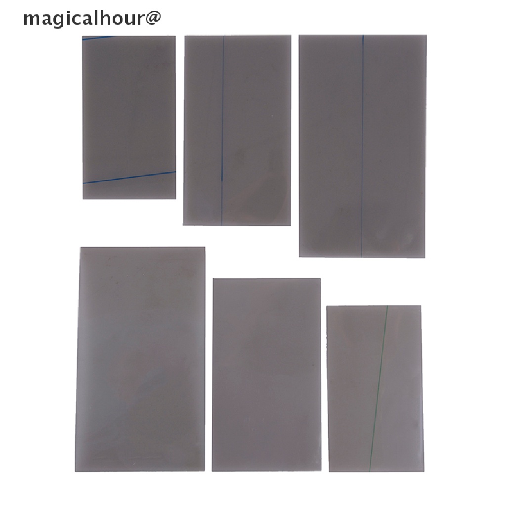Magicalhour@ LCD Polarizer Film Polarization film Polarized Light Film For IP *On sale