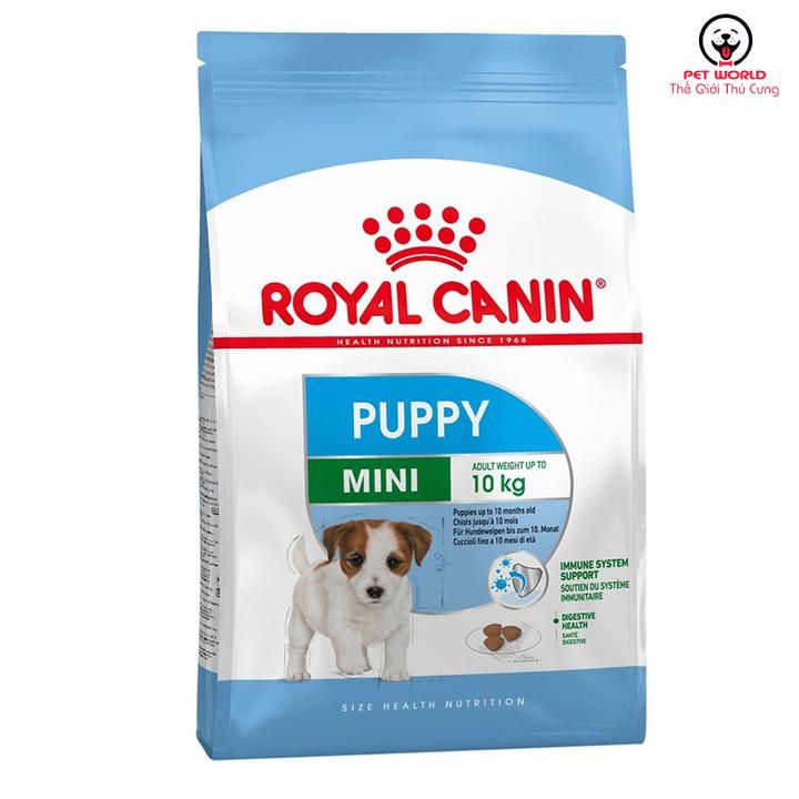 Thức ăn cho dòng chó con dưới 10kg và dưới 12 tháng Royal canin Mini puppy
