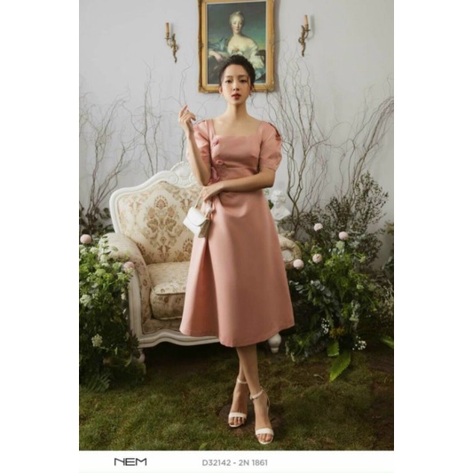 váy tiệc nem hồng size cho người 54-56kg