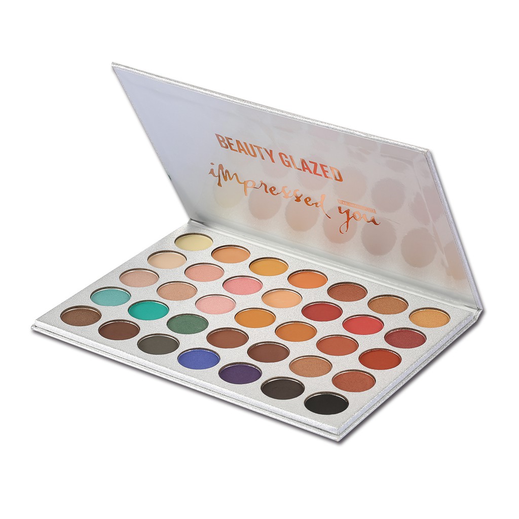 Bảng phấn mắt 35 màu lấp lánh và lì Beauty Glazed | BigBuy360 - bigbuy360.vn