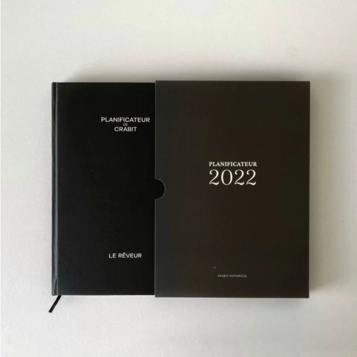 Sổ Crabit Planner 2022 Planificateur - Essex Green Xanh đen