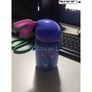 Bình Thủy Tinh Tai Thỏ 400ml